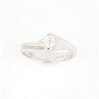 Anello Zorzan Gioielli Donna in Oro bianco Diamante 0.19 Ct ANPZ2530 - ANPZ2530